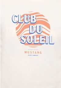Męski T-Shirt Mustang Style Austin Whisper White 1016278 2013 #2