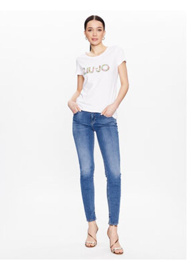 Liu Jo Jeansy UA3003 D4788 Niebieski Slim Fit. Kolor: niebieski