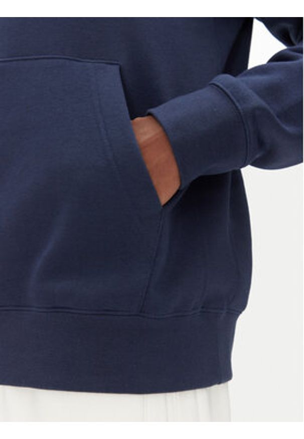 Nike Bluza NKDK-44B-NK-CKX Granatowy Regular Fit. Kolor: niebieski. Materiał: bawełna
