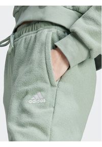 Adidas - adidas Spodnie dresowe IR8372 Zielony Regular Fit. Kolor: zielony. Materiał: syntetyk #5