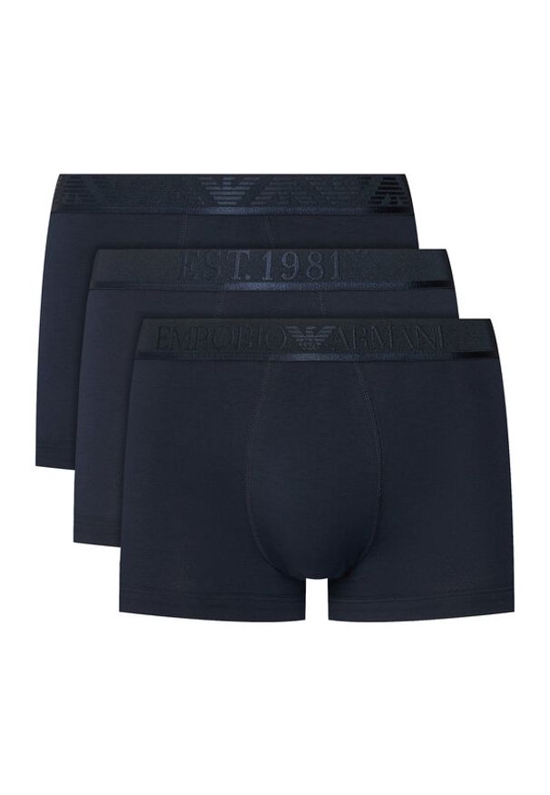 Emporio Armani Underwear Komplet bokserek EM000259 AF10780 MB139 Granatowy. Kolor: niebieski. Materiał: bawełna