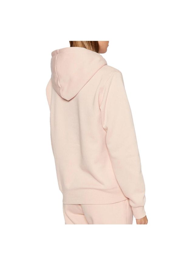 Bluza sportowa damska Champion Wmns Organic Cotton Blend Script Logo Hoodie. Typ kołnierza: kaptur. Kolor: różowy
