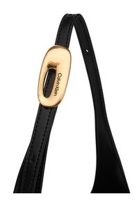 Calvin Klein Torebka Hardware Adj Strap Medium Bag LV04F3402G Czarny. Kolor: czarny. Materiał: skórzane #2