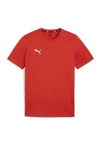 Koszulka męska Puma Team Goal Casuals Tee. Kolor: czerwony. Materiał: materiał. Sport: piłka nożna