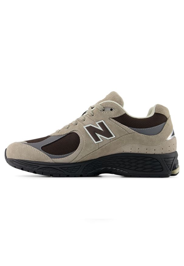 Buty unisex New Balance U2002RO – beżowe. Kolor: beżowy. Materiał: guma, zamsz. Szerokość cholewki: normalna