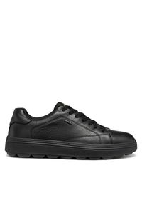 Geox Sneakersy U Spherica Ecub-1.1 U56LUC 00046 C9999 Czarny. Kolor: czarny. Materiał: skóra