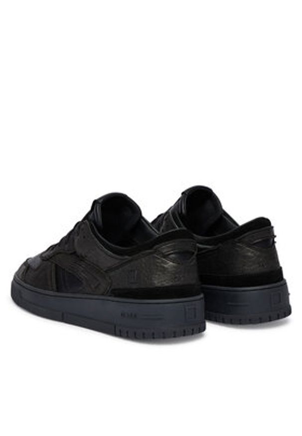 D.A.T.E. Sneakersy Torneo Nz M431-TO-NZ Czarny. Kolor: czarny. Materiał: skóra