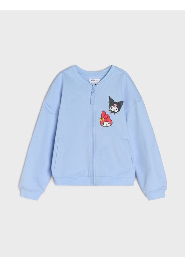 Sinsay - Bluza Kuromi - fioletowy. Kolor: fioletowy