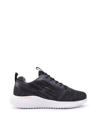 skechers - Skechers Sneakersy Bounder 52504/BLK Czarny. Kolor: czarny. Materiał: materiał