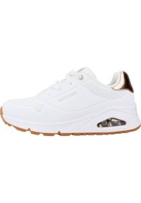 skechers - Tenisówki Skechers Model Uno Gen1 Kolor Biały. Kolor: biały. Materiał: syntetyk, tkanina. Model: Skechers Sport. Sport: turystyka piesza