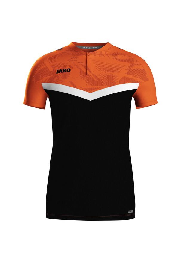 Jersey Jako Iconic. Kolor: wielokolorowy, czarny, pomarańczowy. Materiał: jersey. Sport: piłka nożna