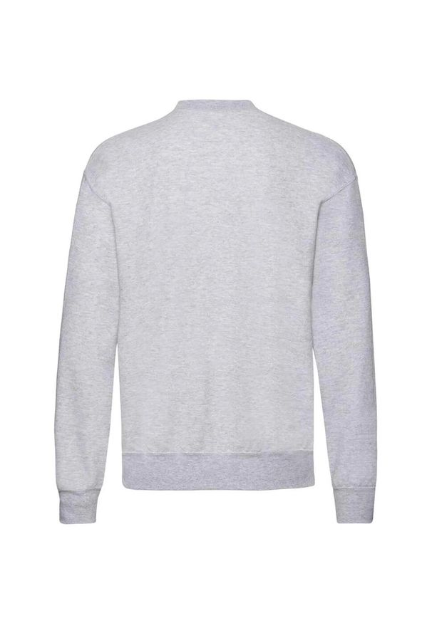 FRUIT OF THE LOOM - Klasyczna Bluza Rozpinana Dla Dorosłych Unisex. Kolor: szary