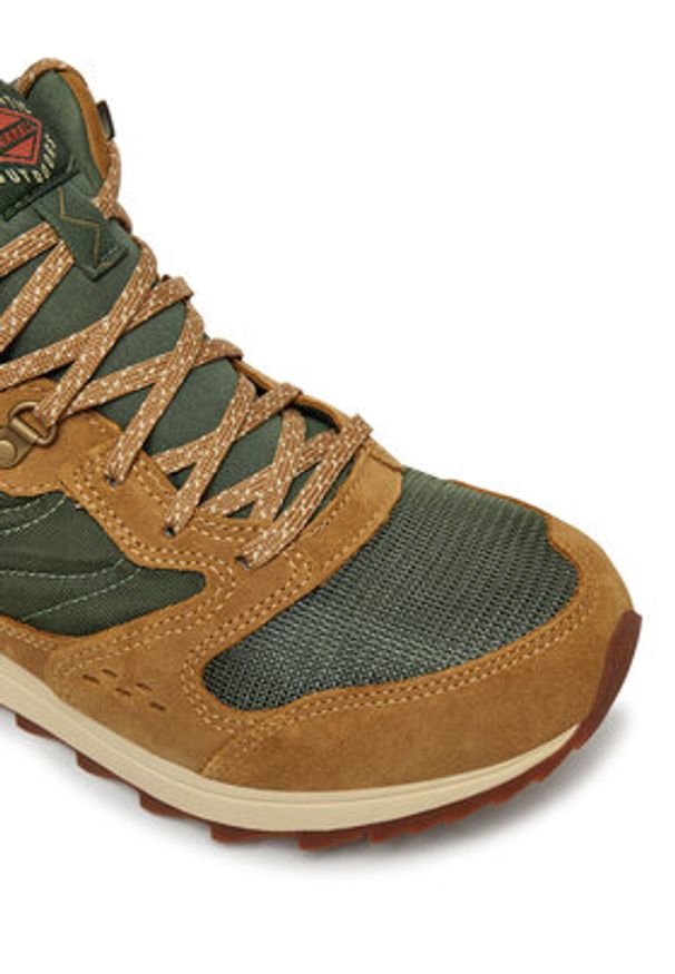 Merrell Sneakersy Alpine 83 Sneaker Recraft Mid Wp J006721 Khaki. Kolor: brązowy. Materiał: skóra, zamsz