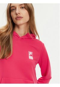 Fila Bluza Lisakovsk FAW1046 Różowy Regular Fit. Kolor: różowy. Materiał: syntetyk