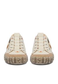 Rieker Półbuty L0355-61 Beżowy. Kolor: beżowy. Materiał: skóra #4