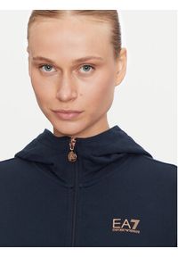 EA7 Emporio Armani Bluza 6DTM10 TJZEZ Granatowy Regular Fit. Kolor: niebieski. Materiał: bawełna #5