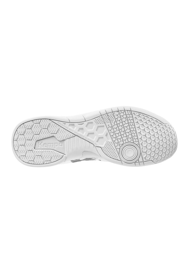 KEMPA - Buty halowe Kempa Kourtfly Three. Kolor: czarny, biały, wielokolorowy. Materiał: guma. Sport: piłka ręczna