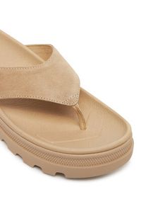 Palladium Japonki Dunelite Azur Sde 74453-257-M Beżowy. Kolor: beżowy. Materiał: zamsz, skóra