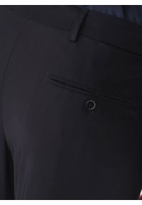 Pako Lorente - PAKO LORENTE – Spodnie garniturowe w kolorze granatowym. Kolor: niebieski. Materiał: elastan, poliamid. Wzór: gładki #5