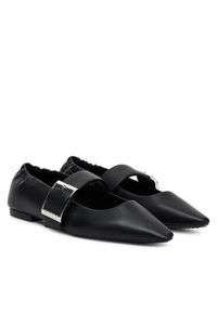 DKNY Baleriny Cormic K3501170 Czarny. Kolor: czarny. Materiał: skóra #5