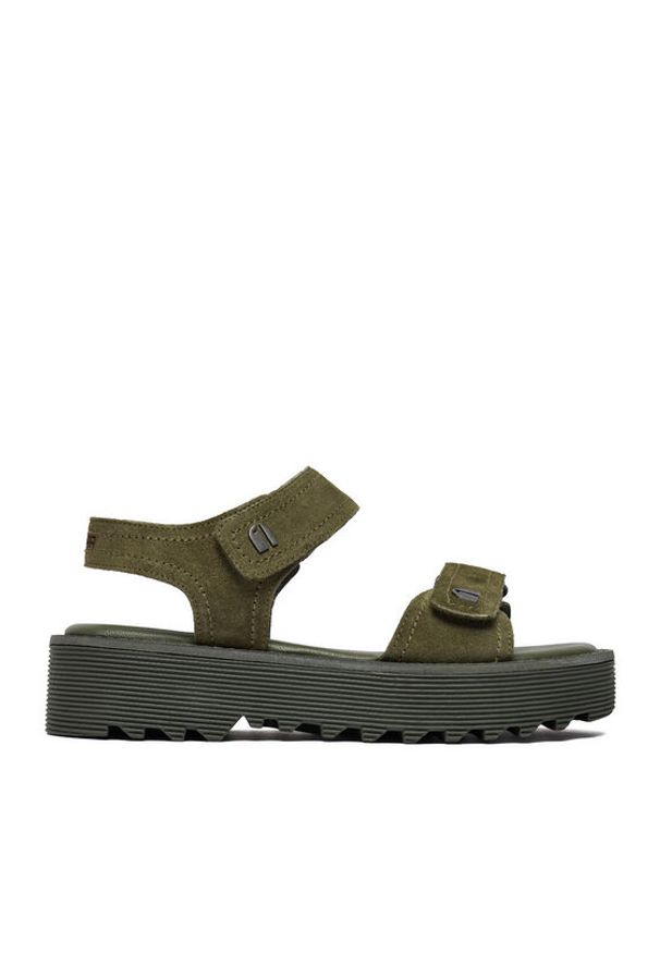 G-Star RAW - G-Star Raw Sandały CEO-WI16-AVA-04 Khaki. Kolor: brązowy. Materiał: skóra, zamsz