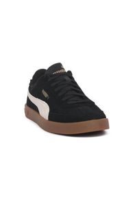 Buty do chodzenia męskie Puma 01 Club Ii Era. Kolor: beżowy, czarny, wielokolorowy. Materiał: zamsz. Szerokość cholewki: normalna. Sport: turystyka piesza