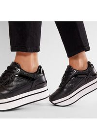 Guess Sneakersy Hansin FL5HNS PEL12 Czarny. Kolor: czarny. Materiał: skóra #7