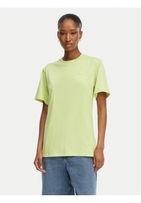 Hugo - HUGO T-Shirt Vintage 50518139 Zielony jasny Relaxed Fit. Kolor: zielony. Materiał: bawełna. Styl: vintage #1