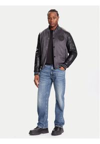 Guess Kurtka bomber M5BL2B K1062 Szary Regular Fit. Kolor: szary. Materiał: syntetyk #6