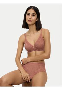 Triumph Biustonosz z fiszbiną Amourette Charm 10214458 Pomarańczowy. Kolor: pomarańczowy. Materiał: syntetyk #4