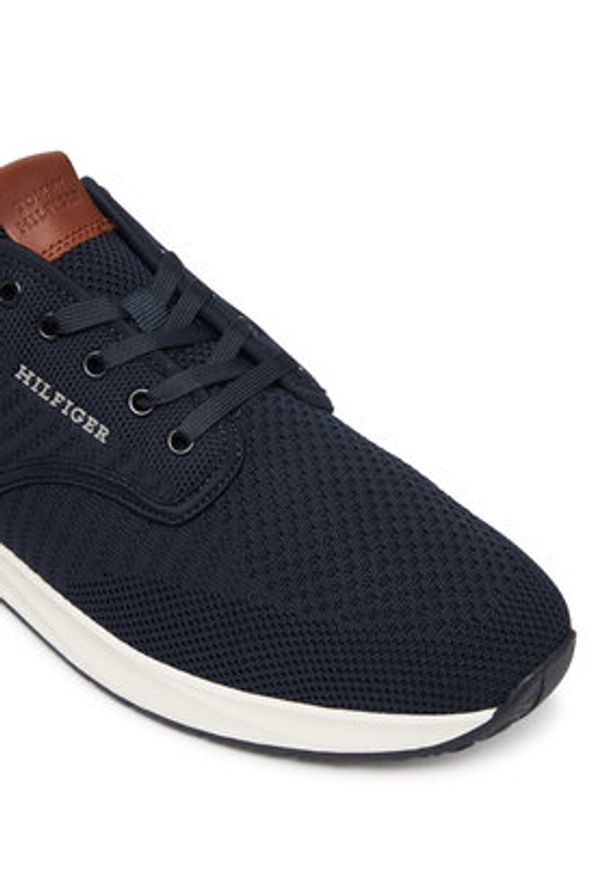TOMMY HILFIGER - Tommy Hilfiger Sneakersy Newport 3D Premium FM0FM05527 Granatowy. Kolor: niebieski. Materiał: materiał