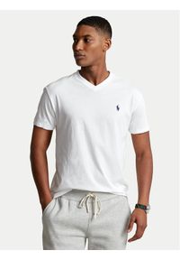 Polo Ralph Lauren T-Shirt 710708261 Biały Classic Fit. Typ kołnierza: polo. Kolor: biały. Materiał: bawełna