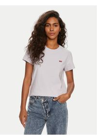 Levi's® T-Shirt Perfect 39185-0321 Niebieski Regular Fit. Kolor: niebieski. Materiał: bawełna