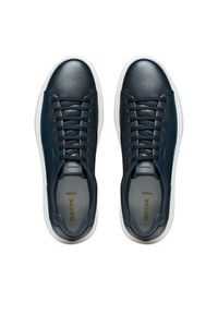 Geox Sneakersy U Deiven U655WA 00047 C4002 Granatowy. Kolor: niebieski. Materiał: skóra #5