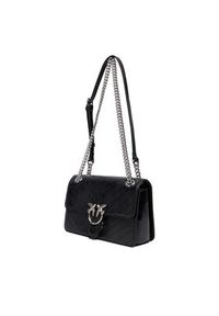 Pinko - PINKO Torebka Love One Light Mini Al 25-26 PLTT 106173 A2JC Czarny. Kolor: czarny. Materiał: skórzane #3