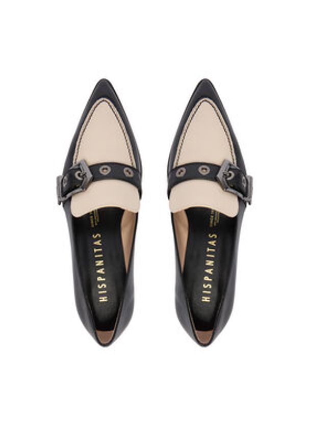 Hispanitas Loafersy BHI254262 Czarny. Kolor: czarny. Materiał: skóra