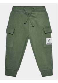 Zippy Spodnie dresowe ZBBAP0401 23028 Zielony Regular Fit. Kolor: zielony. Materiał: bawełna