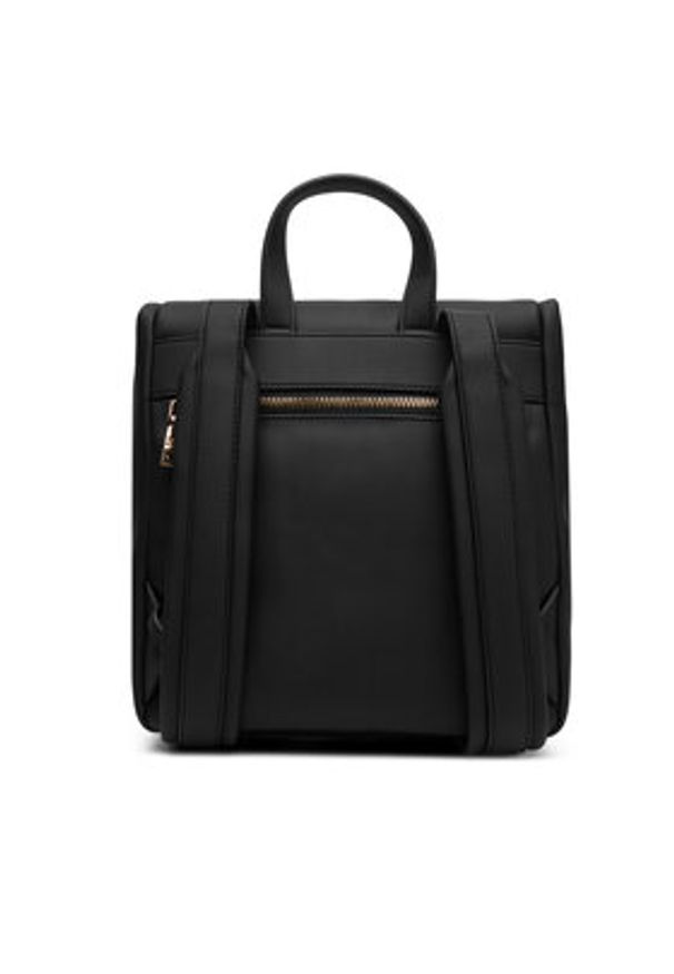 Love Moschino - LOVE MOSCHINO Plecak JC4306PP0NKD000A Czarny. Kolor: czarny. Materiał: skóra