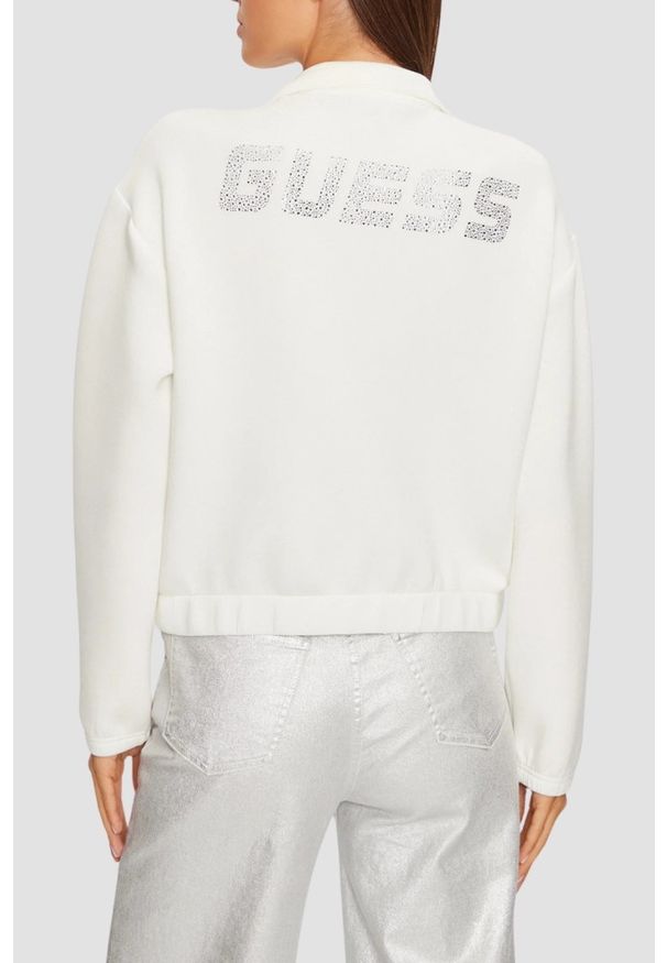 Guess - GUESS Beżowa bluza damska Cecilia, Rozmiar XS. Kolor: beżowy