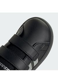 Adidas - adidas Sneakersy Grand Court 3.0 Shoes Infants KI7188 Czarny. Kolor: czarny. Materiał: skóra #4