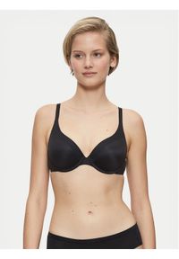 Triumph Biustonosz push-up Body Make-Up Soft Touch 10205991 Czarny. Kolor: czarny. Materiał: syntetyk. Rodzaj stanika: push-up #1