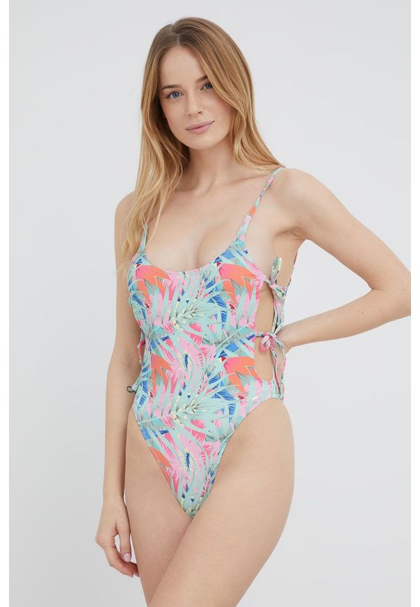 Pepe Jeans jednoczęściowy strój kąpielowy BLAIR SWIMSUIT lekko usztywniona miseczka. Materiał: materiał