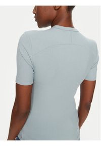 Calvin Klein T-Shirt K20K208052 Błękitny Slim Fit. Kolor: niebieski #4