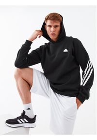 Adidas - adidas Bluza Future Icons 3-Stripes IC6710 Czarny Regular Fit. Kolor: czarny. Materiał: bawełna #3