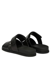 BOSS Klapki Hedrik 50563153 Czarny. Kolor: czarny. Materiał: skóra #6