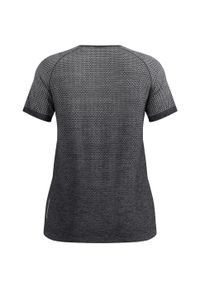 Koszulka tech. damska Odlo T-shirt crew neck s/s ESSENTIAL SEAMLESS. Kolor: szary. Sport: bieganie