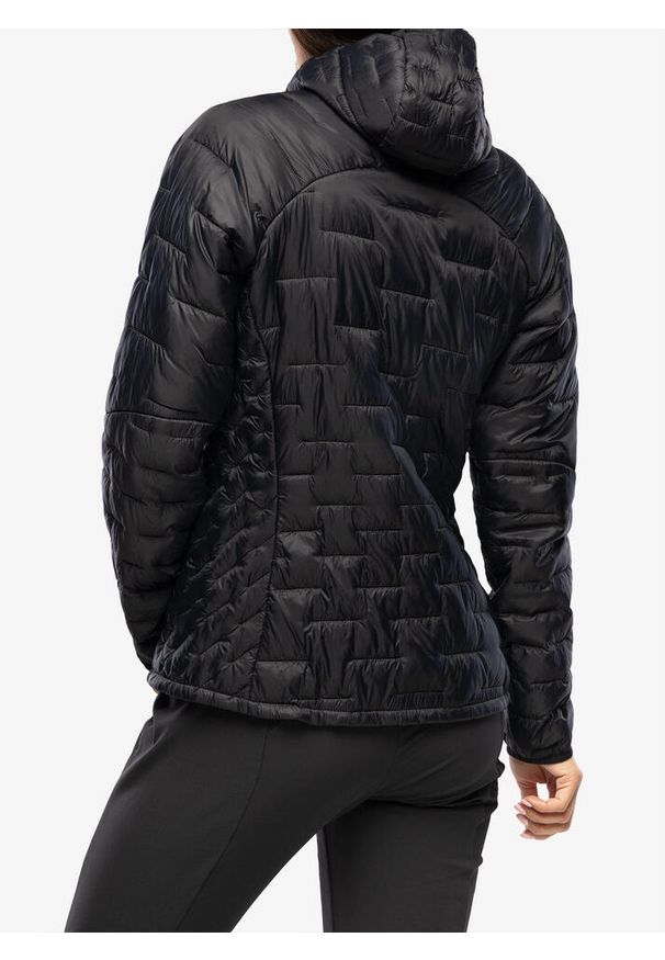 Kurtka ocieplana damska Patagonia Micro Puff Hoody. Kolor: czarny