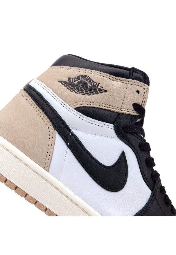 Sneakersy damskie Nike Jordan 1 Retro High OG Latte. Kolor: biały