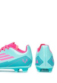 Adidas - adidas Buty do piłki nożnej F50 Club Messi Firm/Multi-Ground IH0932 Turkusowy. Kolor: turkusowy. Materiał: skóra #5
