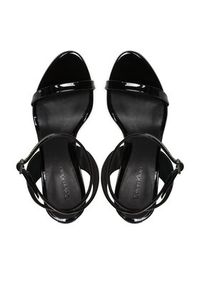 Calvin Klein Sandały Stilleto Sandal 90 - Patent HW0HW01632 Czarny. Kolor: czarny. Materiał: skóra, lakier #2